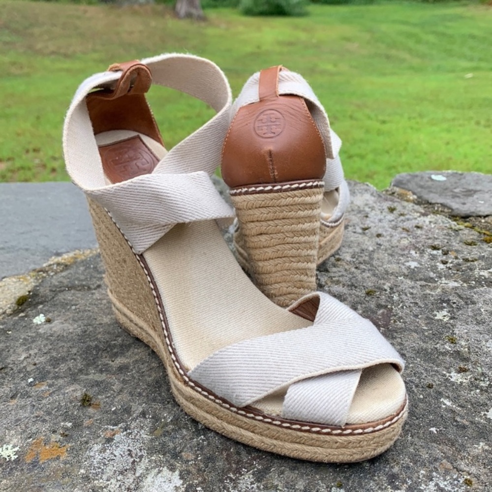 Tory Burch sandal wedges heels
